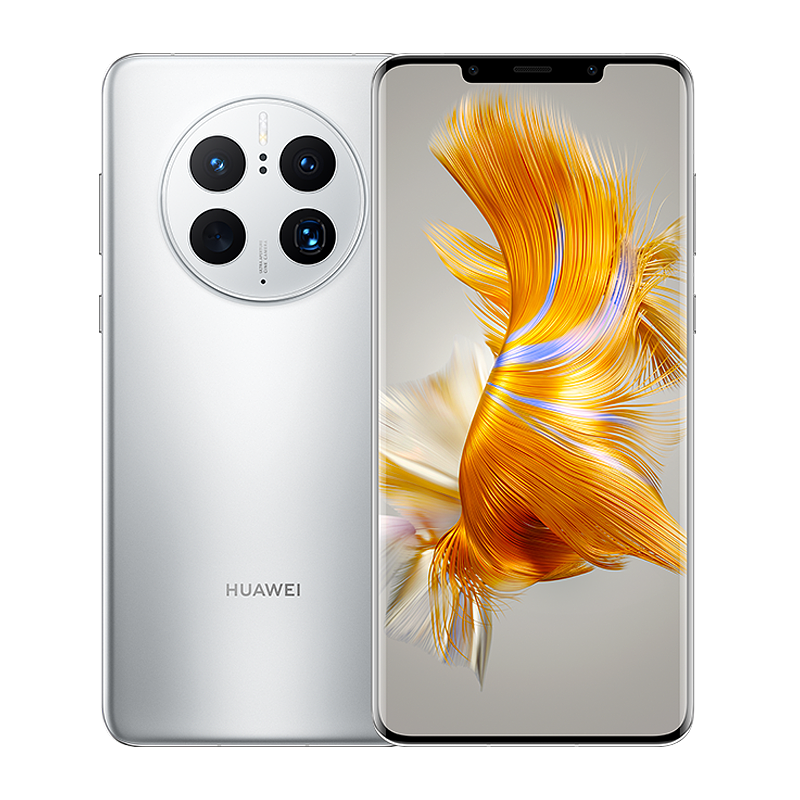 HUAWEI Mate 50 Pro Curved flagship HyperphotochangeXMAGEimage Beidou Satellite News 256GB Frost Silver Huawei Hongmeng Mobile